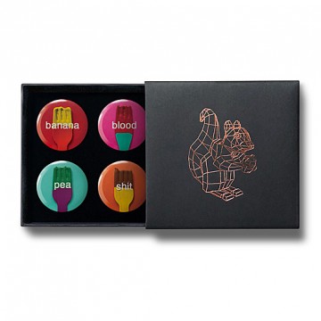 Gift Box: 4 button badges (F***s)